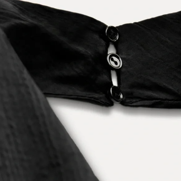 Zara Black Maxi Dress - Picture 9 of 13